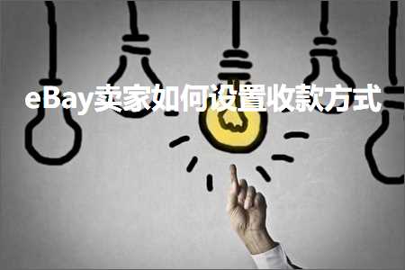 璺ㄥ鐢靛晢鐭ヨ瘑:eBay鍗栧濡備綍璁剧疆鏀舵鏂瑰紡